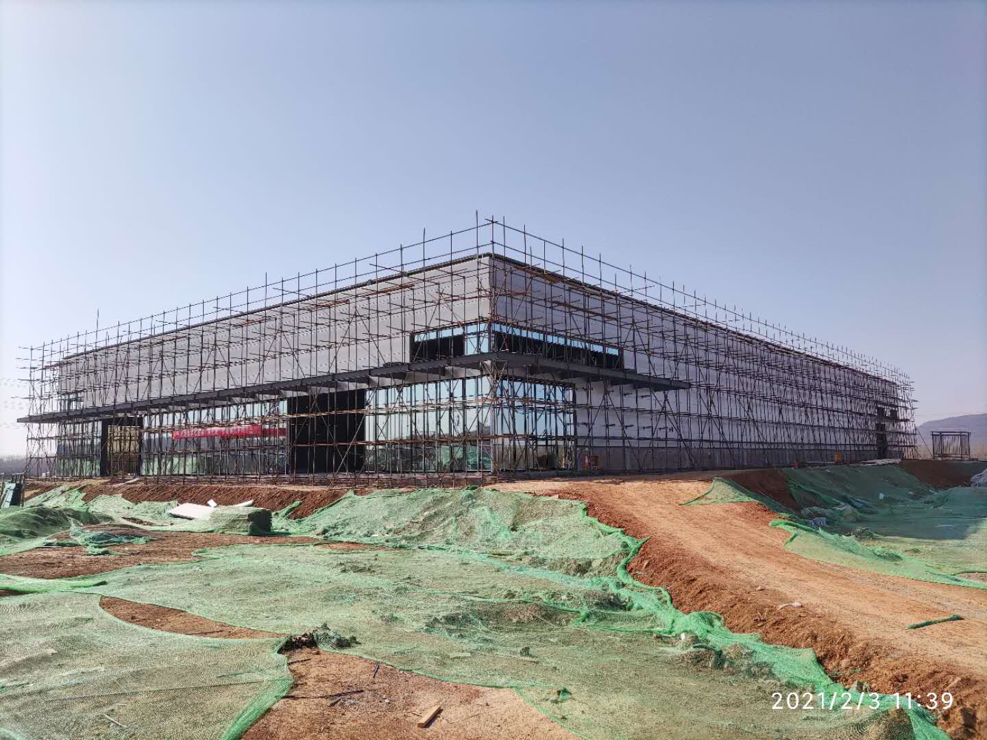 高平米山科技园区C厂房建设工程